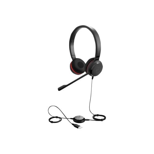 Jabra Evolve 30 II Headset Kabel Huvudband Kontor/callcenter Svart