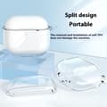 Miniatyrbild 6 av 6: Skal TPU Apple AirPods 4 Med Karbinhake Transparent