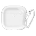 Miniatyrbild 1 av 6: Skal TPU Apple AirPods 4 Med Karbinhake Transparent
