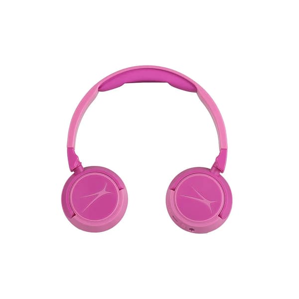 Altec Lansing trådlösa barnhörlurar med volymbegränsning och 10 timmars batteritid - Rosa