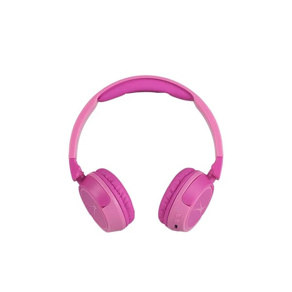 Altec Lansing trådlösa barnhörlurar med volymbegränsning och 10 timmars batteritid - Rosa