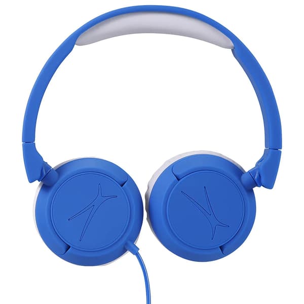 Altec Lansing on-ear lasten kuulokkeet - äänenvoimakkuus rajoitettu 85 dB:iin - sininen