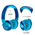 Miniatyrbillede 5 af 5: Altec Lansing trådløse børnehovedtelefoner med volumenkontrol og 10 timers batterilevetid - Blå