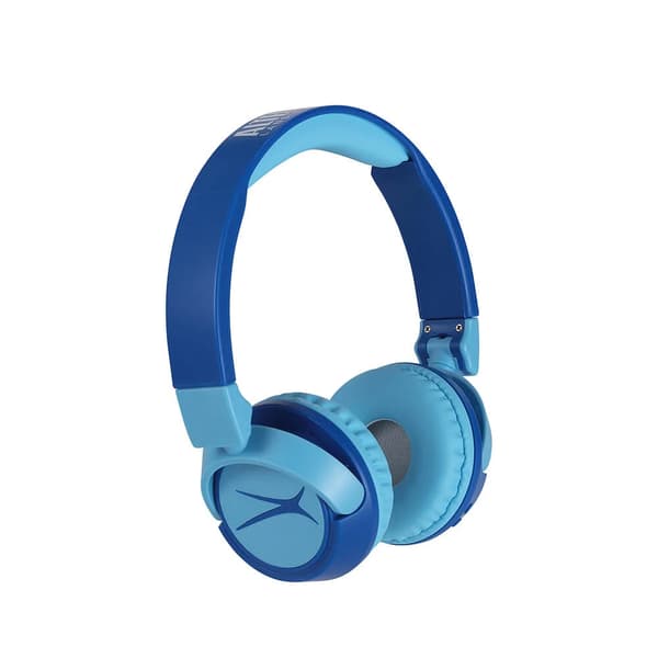 Altec Lansing trådløse børnehovedtelefoner med volumenkontrol og 10 timers batterilevetid - Blå