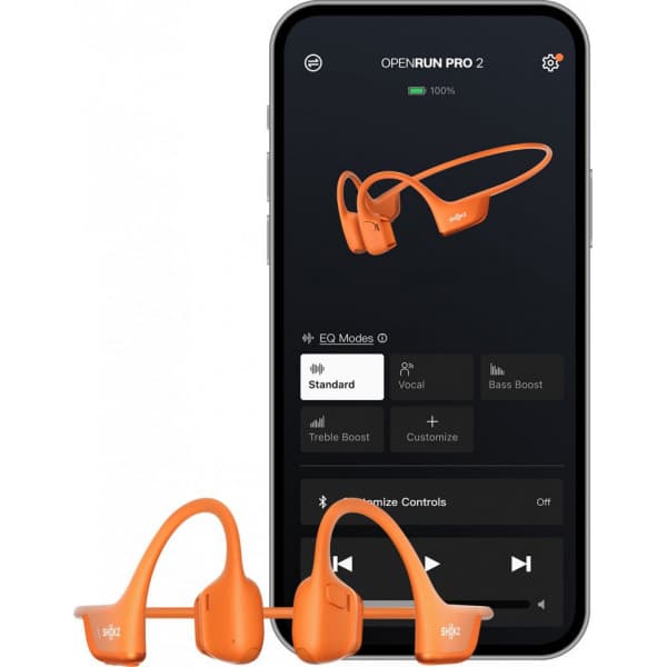 Shokz OpenRun Pro 2 benleks hörlurar, orange