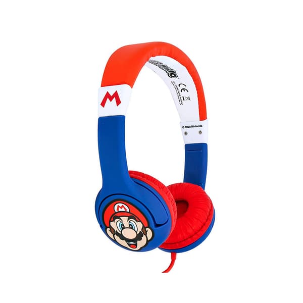 Super Mario-hodetelefoner for barn med volumbegrensning