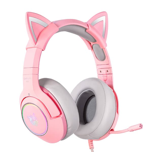 Gaming-hodetelefoner ONIKUMA K9 Rosa