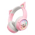 Miniatyrbild 3 av 3: ONIKUMA B5 spelheadset (rosa)