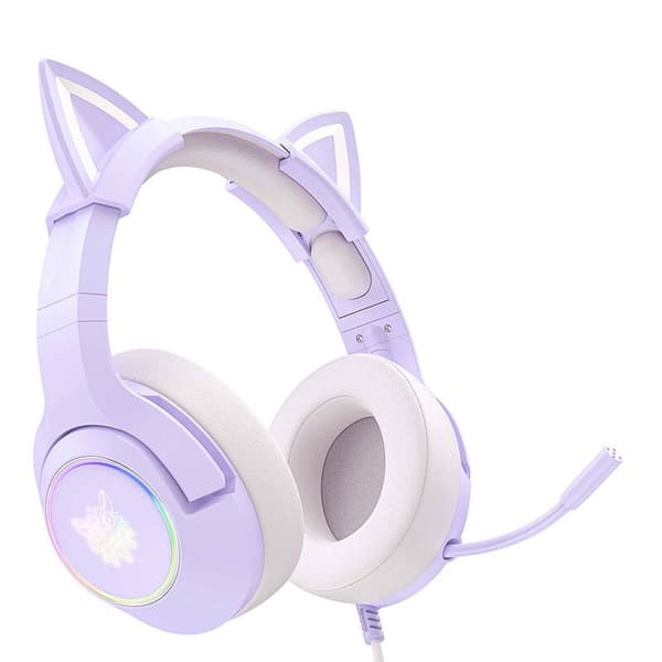 ONIKUMA K9 Purple Gaming-hovedtelefoner