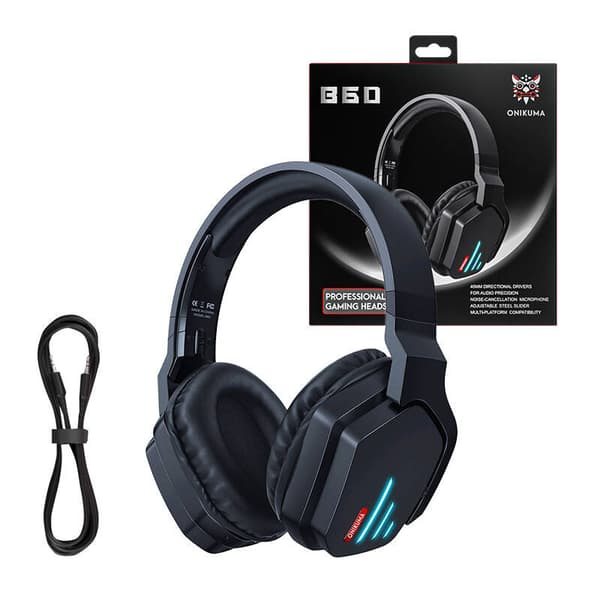 Gaming høretelefoner ONIKUMA B60 Sort