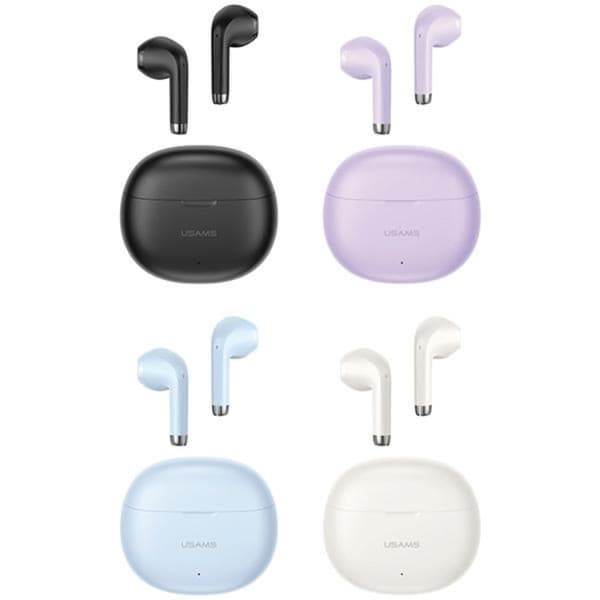 USAMS In-Ear Hörlurar Bluetooth TWS Rhymbo Series - Lila