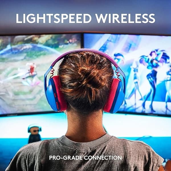 Logitech Gaming G435 LIGHTSPEED Trådlöst PC-headset, Bluetooth - Blå