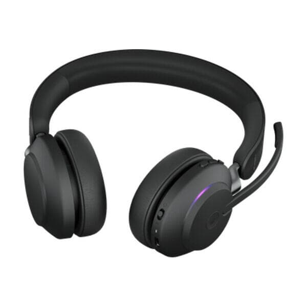 Original Jabra Evolve2 65 MS Stereo Wireless On-ear Headset - Svart