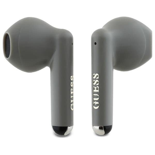 Guess TWS In-Ear Hörlurar Bluetooth Printed Classic Logo - Taupe