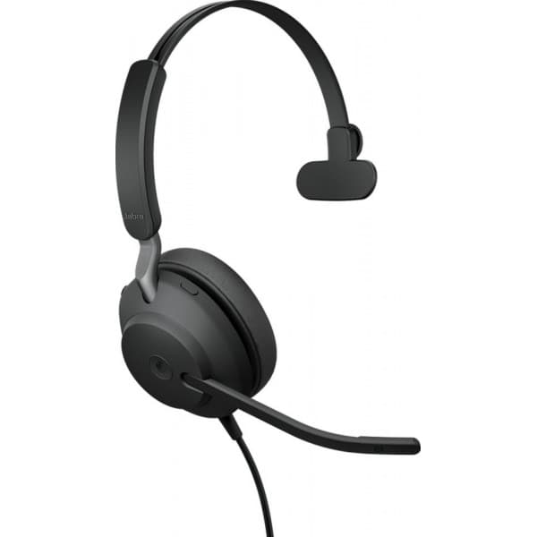 Jabra Evolve2 40 SE USB-A, MS Mono headset, svart