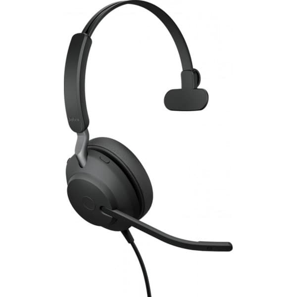 Jabra Evolve2 40 SE USB-A, UC Mono headset, musta