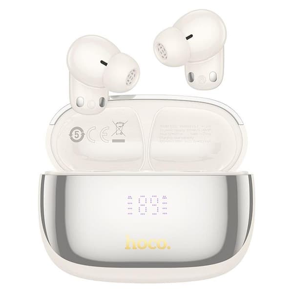 Hoco TWS In-Ear Hörlurar Bluetooth ANC ENC EQ20 - Milky Vit