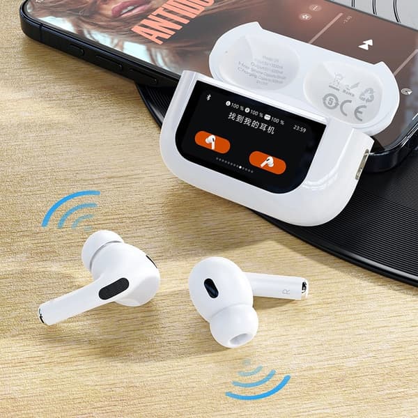Dudao U19 In-Ear TWS Trådlösa Bluetooth 5.3 Hörlurar med LED-display