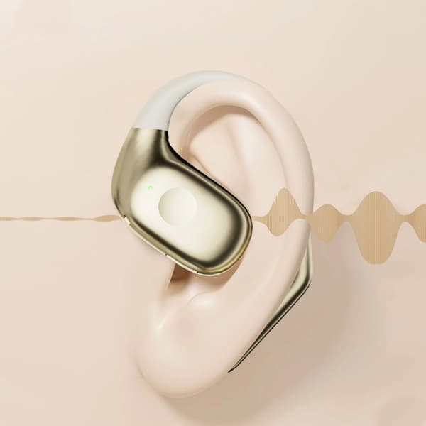 Dudao In-Ear Hörlurar U17Max OWS Bluetooth 5.3 - Vit