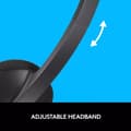 Pikkukuva 8 / 11: Logitech H340 USB-kuulokemikrofoni, stereo, USB-kuulokemikrofoni Windowsille ja Macille - musta