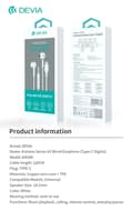 Miniatyrbild 7 av 7: in-Ear USB-C hörlurar för Samsung / iPhone 15, 16 och Mobil med USB-C Kontakt