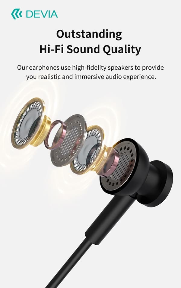 in-Ear USB-C hörlurar för Samsung / iPhone 15, 16 och Mobil med USB-C Kontakt Silver