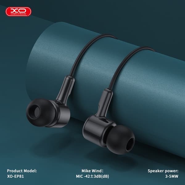 in-Ear USB-C Stereo hörlurar för Samsung / iPhone 15, 16 och Mobil med USB-C Kontakt Svart