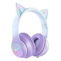 Miniatyrbild 6 av 7: ONIKUMA B90 spelheadset (blå/lila)