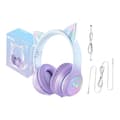 Miniatyrbild 7 av 7: ONIKUMA B90 spelheadset (blå/lila)