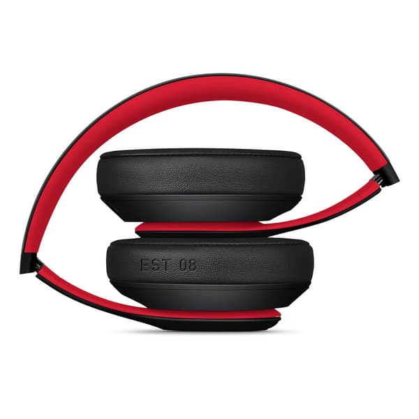 Beats Studio 3 langattomat Bluetooth-kuulokkeet - ANC-melunvaimennus - musta/punainen