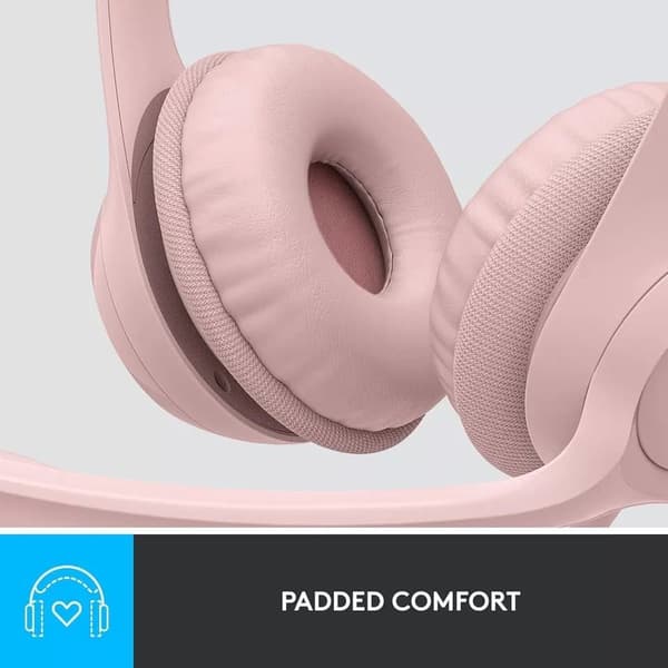 Logitech H390 trådanslutet headset med brusreducerande mikrofon USB in-line-kontroll