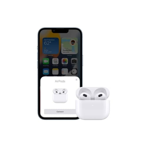 Apple AirPods with Lightning Charging Case 3:e generationen - True wireless-hörlurar med mikrofon