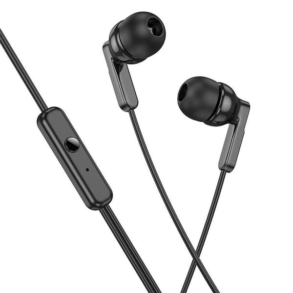HOCO Trådbundna Hörlurar Jack 3.5 mm med Mikrofon M121 Svart