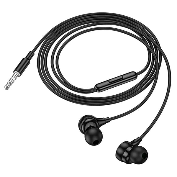 Hoco Hörlurar 3.5mm Med Microphone - Svart