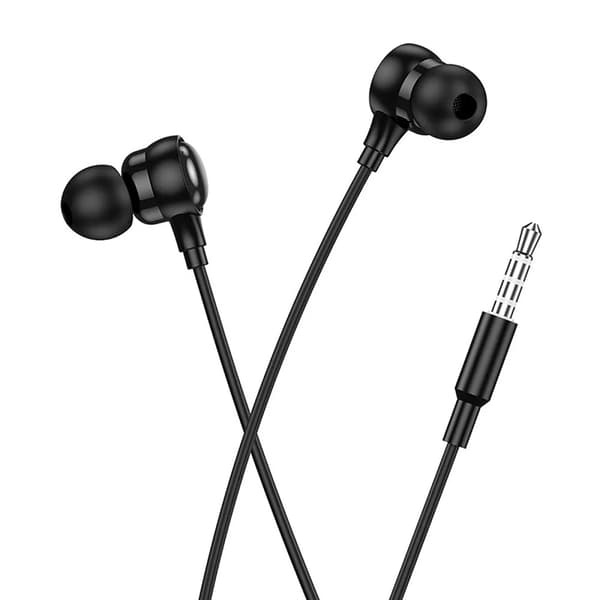 Hoco Hörlurar 3.5mm Med Microphone - Svart