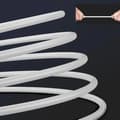 Miniatyrbild 3 av 6: Dudao X1PROT In-Ear Hörlurar Anslutna USB-C Kabel 1.2 m - Vit