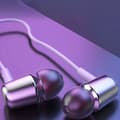 Miniatyrbild 2 av 6: Dudao X1PROT In-Ear Hörlurar Anslutna USB-C Kabel 1.2 m - Vit