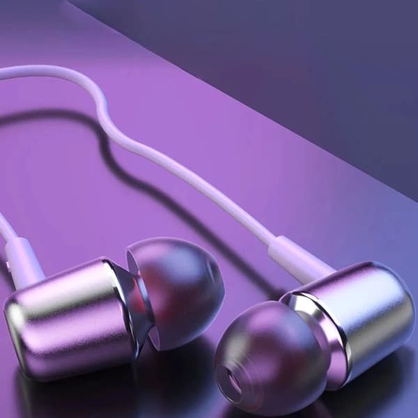 Dudao X1PROT In-Ear Hörlurar Anslutna USB-C Kabel 1.2 m - Vit