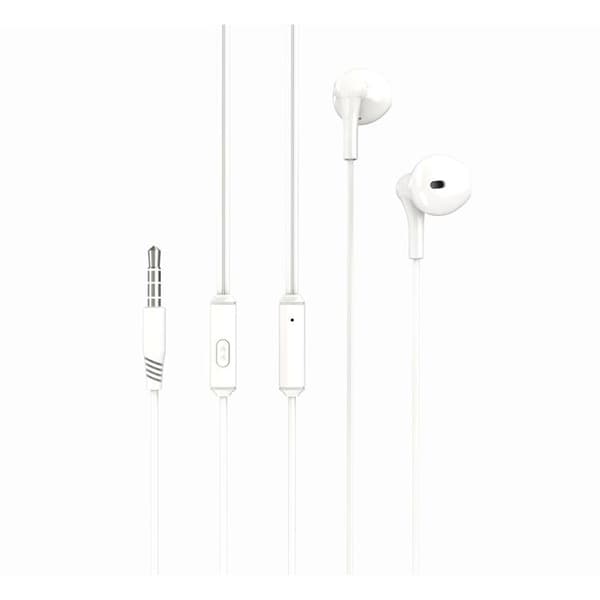 XO Trådbunden Hörlurar Jack 3.5mm EP39 - Vit