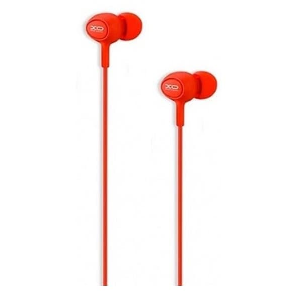 XO Trådbunden Hörlurar Jack 3.5mm S6 - Röd