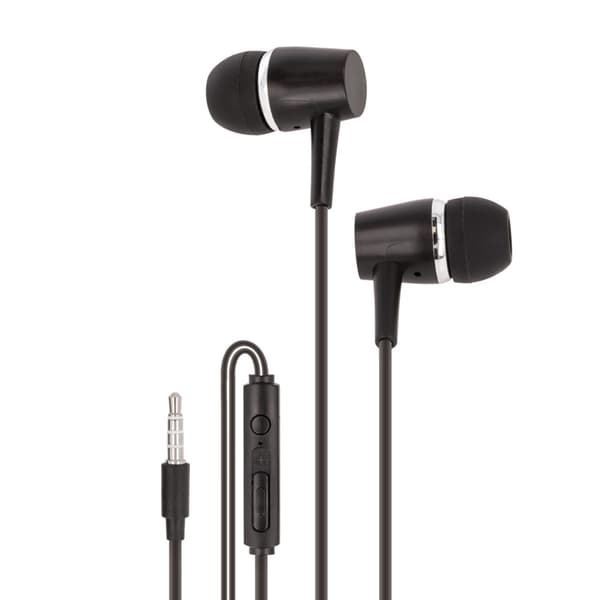 Maxlife Trådbunden Hörlurar Jack 3.5mm MXEP-02 - Svart
