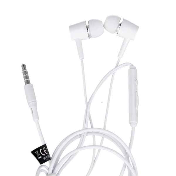 Maxlife Trådbunden Hörlurar Jack 3.5mm MXEP-02 - Vit