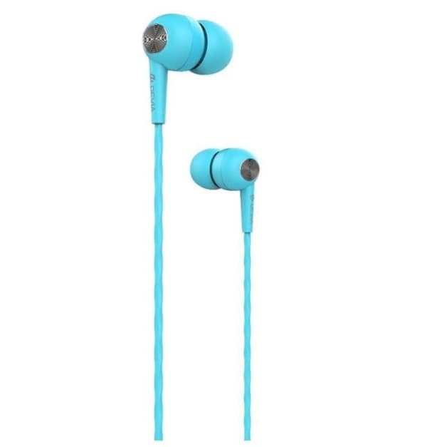 Devia Trådbunden Hörlurar Jack 3.5mm Kintone - Blå
