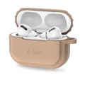 Miniatyrbild 2 av 5: Tech-Protect Airpods Pro 1/2 Skal Silikon Rope - Cafe Latte