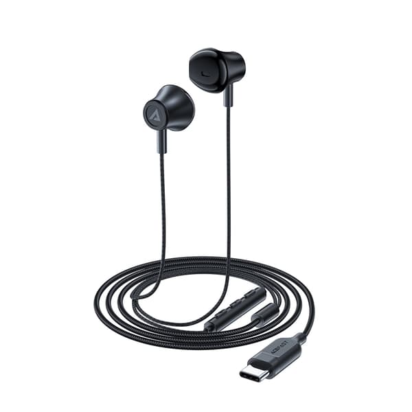 Acefast L2 In-Ear Hörlurar USB-C, mikrofon och fjärrkontroll 1,2 m