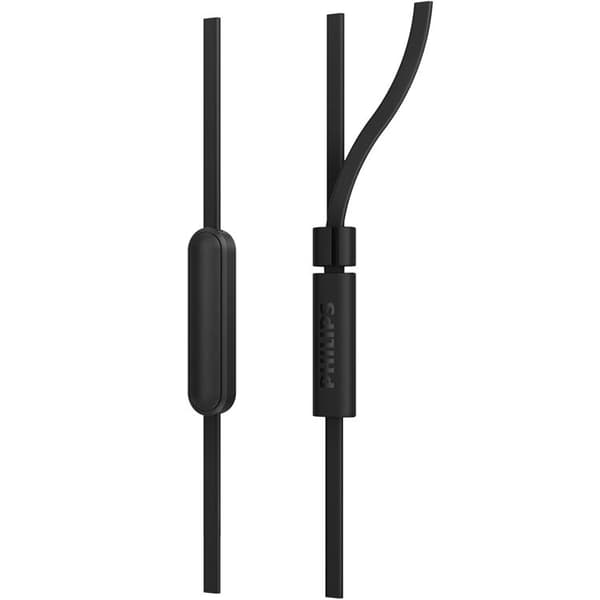 Philips Trådanslutna In-Ear-Hörlurar med inbyggd fjärrkontroll - Svart