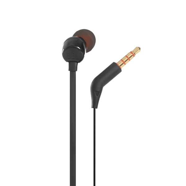 JBL Tune 110 In-Ear-Hörlurar med 3.5 mm Minijack - Svart