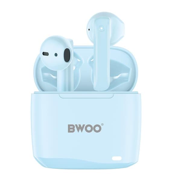 BWOO TWS In-Ear Hörlurar Trådlösa Bluetooth BW94 - Blå
