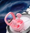 Miniatyrbild 6 av 8: Choetech In-ear Trådlösa Hörlurar TWS Bluetooth MEMS - Rosa