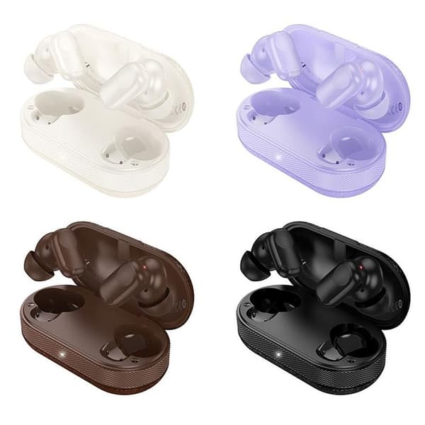Hoco TWS In-Ear Hörlurar Trådlösa Bluetooth EQ19 - Brun